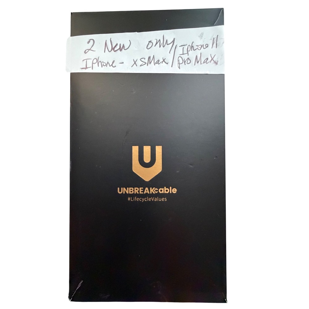 UNBREAKcable Screen Protector iPhone‎ XS Max 11 Pro Max 2 Pack Clear New Glass